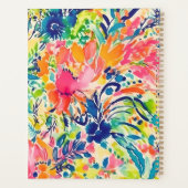 フローラ名前をカスタムするプランナー学校 プランナー手帳 (裏面)