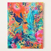 フローラ名前をカスタムするプランナー学校 プランナー手帳 (裏面)