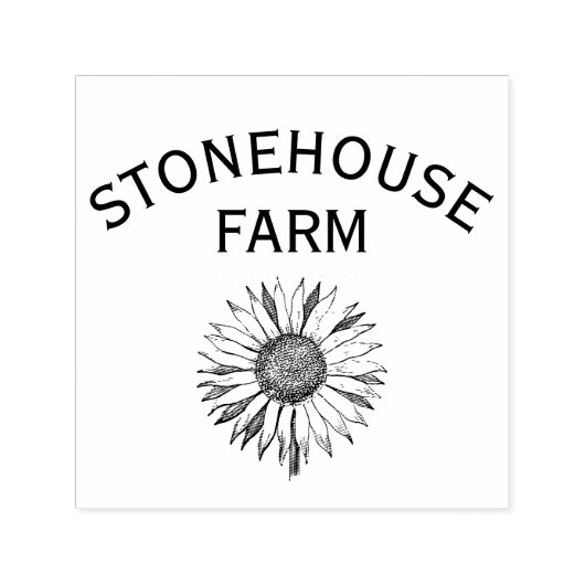 フローラ名 セルフインキングスタンプ (デザイン)