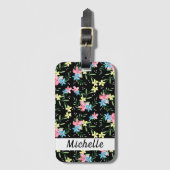 フローラ名 ラゲッジタグ (正面縦)