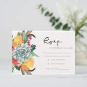 フローラ吸汁性アントラーボヘミアンアリュアRSVP 出欠カード (スタンド正面)