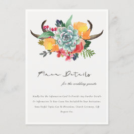 フローラ吸汁性アントラーボヘミ結婚アン詳細 エンクロージャーカード