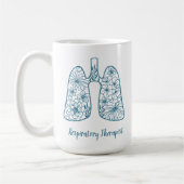 フローラ呼吸セラピスト コーヒーマグカップ (左)