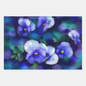 フローラ品種ラッピング紙フラットシートセット3 ラッピングペーパーシート (正面3)