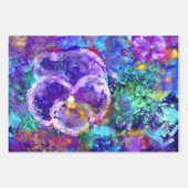 フローラ品種ラッピング紙フラットシートセット3 ラッピングペーパーシート (正面2)