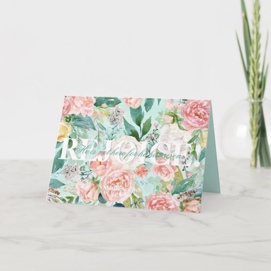 フローラ喜べ!イースターカード カード (正面)