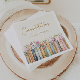 フローラ図書の卒業 スタンダードカクテルナプキン