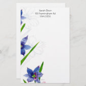 フローラ固定 便箋 (正面/裏面)