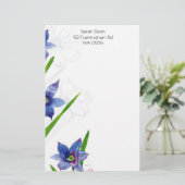 フローラ固定 便箋 (スタンド正面)