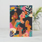 フローラ国際的ターコイズ女子デー 招待状 (スタンド正面)