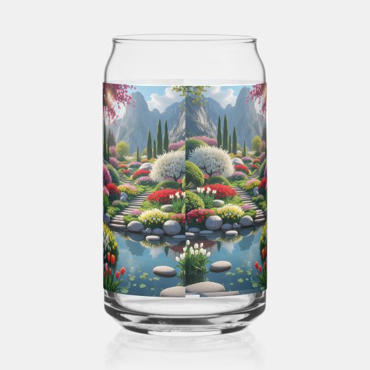 フローラ園 ガラス缶 (左)