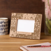 フローラ園 レーザー彫刻フレーム (左)