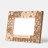 フローラ園 レーザー彫刻フレーム (左)