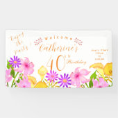 フローラ園 横断幕 (横)