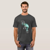 フローラ垂直カスタムパパ日 Tシャツ (正面フル)