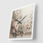 フローラ壁時計 スクエア壁時計 (傾斜)