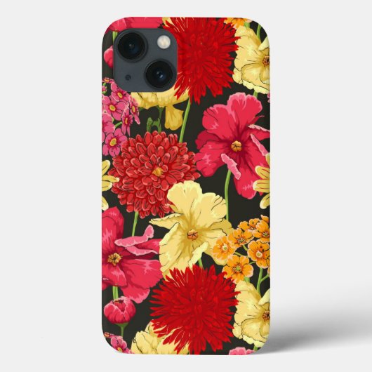 フローラ壁紙の水彩スタイル Case-Mate iPhoneケース (裏面)