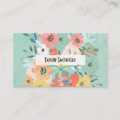 フローラ壁紙名刺 名刺 (正面)