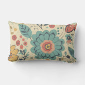 フローラ壮麗な腰枕 ランバークッション (裏面)