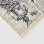 フローラ壷（鳥と蜂） 薄葉紙 (詳細)