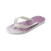 フローラ変態パターン キッズビーチサンダル (アングル)