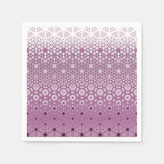 フローラ変態パターン スタンダードカクテルナプキン (正面)