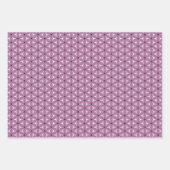 フローラ変態パターン ラッピングペーパーシート (正面3)