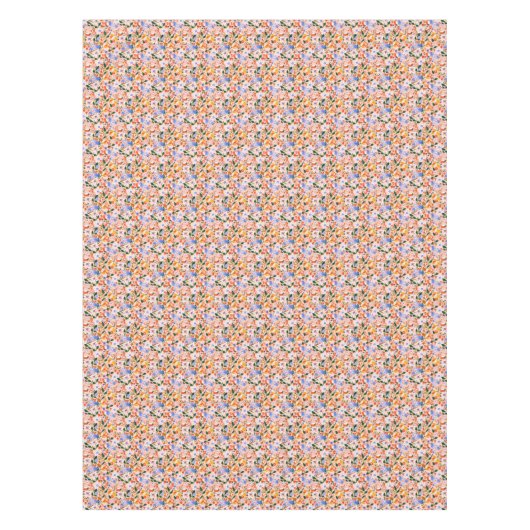 フローラ夏の山花咲き園 テーブルクロス (正面)