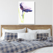 フローラ夏デザイン手絵を描抽象芸術 キャンバスプリント (インサイチュ (寝室))