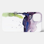 フローラ夏デザイン手絵を描抽象芸術 Case-Mate iPhoneケース (裏面 (横))