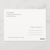 フローラ多肉質アントラーボヘミアン日付を保存 ポストカード (裏面)