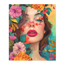 フローラ夢想 メタルプリント