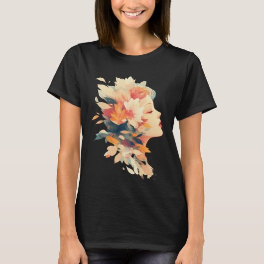 フローラ夢想 Tシャツ (正面)