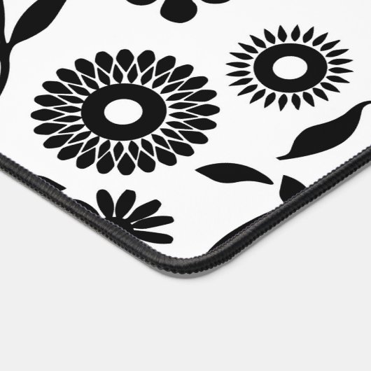 フローラ大マウスパッド |かわいいデスクマット(女の子) デスクマット (コーナー)