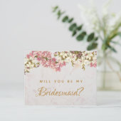 フローラ大理石の蘭の花嫁はがき シーズンポストカード (スタンド正面)