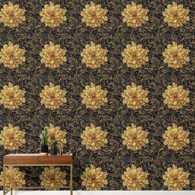 フローラ大華美花国ヴィンテージ 壁紙 (廊下)