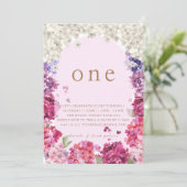 フローラ天国誕生日 招待状 (スタンド正面)