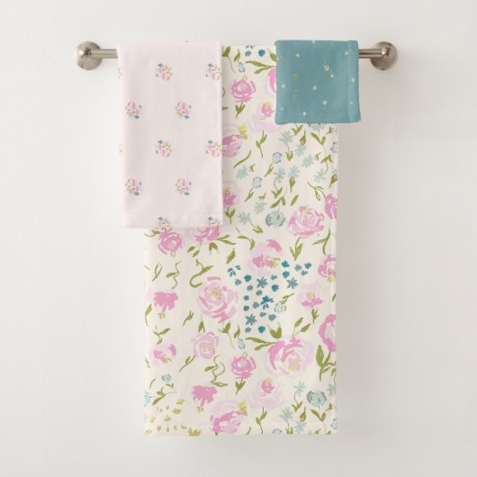 フローラ天国3バスタオールセット バスタオルセット (インサイチュ)