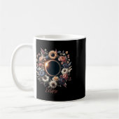 フローラ太陽の花の月食シャツ コーヒーマグカップ (左)
