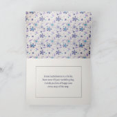 フローラ夫人ブライダルシャワー カード (内部)