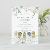 フローラ女子の旅程バチェロレッテ週末 招待状 (スタンド正面)