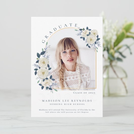 フローラ女子高校卒業 招待状 (スタンド正面)