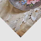 フローラ女性のカーボーイハットデクページティッシュペーパー 薄葉紙 (詳細)