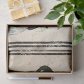 フローラ女性のヴィンテージ日本のデコップアート 薄葉紙 (ギフト)