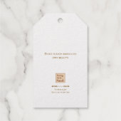 フローラ女神 ギフトタグ (裏面)