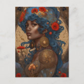 フローラ女神、ポストクロッシング葉書 ポストカード (正面)
