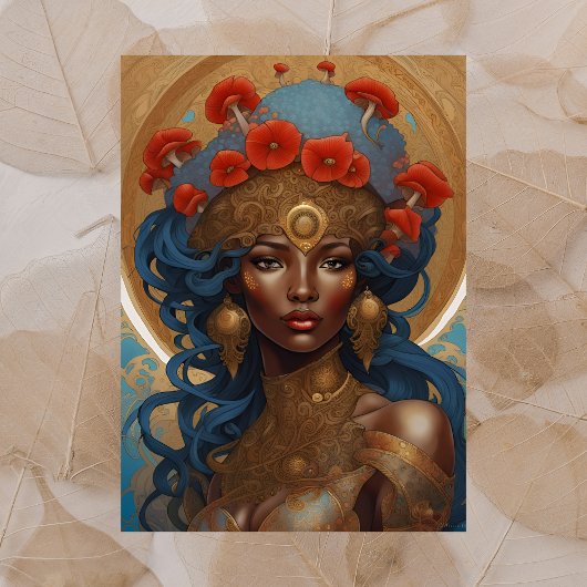 フローラ女神、ポストクロッシング葉書 ポストカード