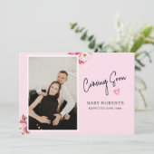 フローラ妊娠の写真の発表 |来が間もなく 案内状 (スタンド正面)