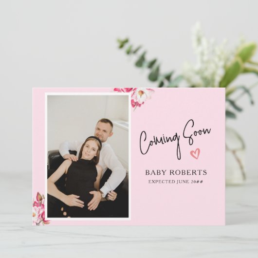 フローラ妊娠の写真の発表 |来が間もなく 案内状 (スタンド正面)