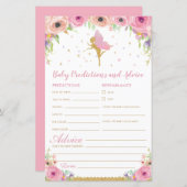 フローラ妖精のベビー予測とアドバイス活動 (正面/裏面)